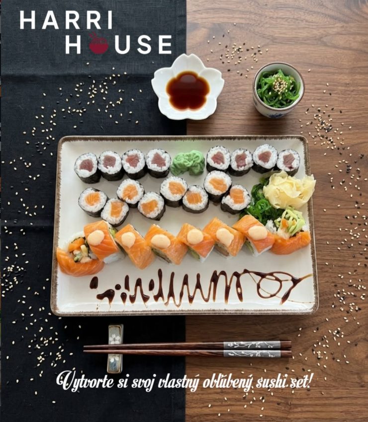 Vytvorte si svoj vlastný obľúbený sushi set